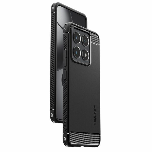 SPIGEN case RUGGED ARMOR for XIAOMI 14T Pro matte black