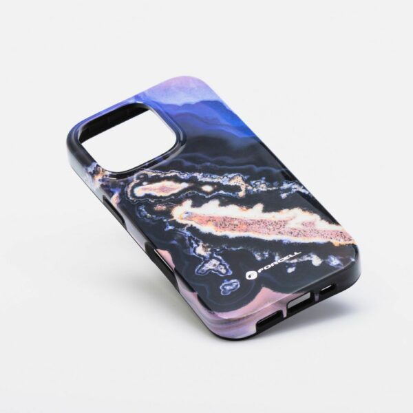 FORCELL F-PROTECT Mirage, Military Drop-Tested case compatible with MagSafe for IPHONE 16 gold island