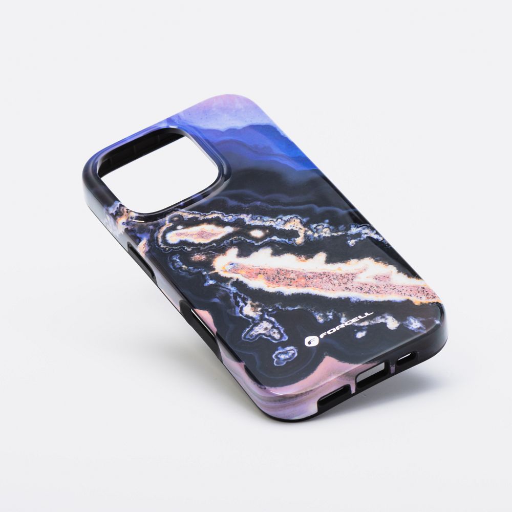 FORCELL F-PROTECT Mirage, Military Drop-Tested case compatible with MagSafe for IPHONE 16 gold island