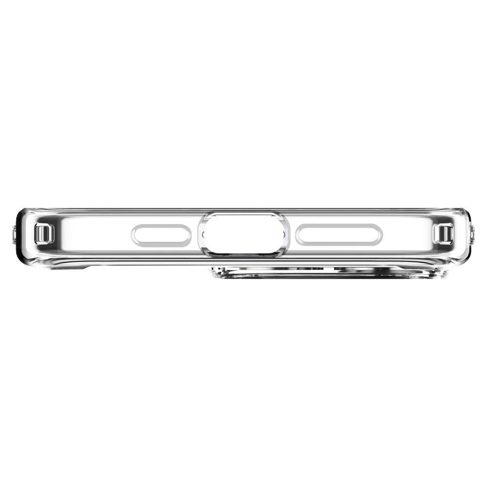 SPIGEN case ULTRA HYBRID MAG compatible with MagSafe for IPHONE 15 Pro white