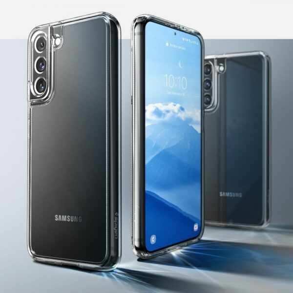 SPIGEN case ULTRA HYBRID for SAMSUNG S22 transparent