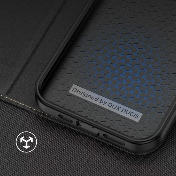 DUX DUCIS wallet case SKIN X2 for IPHONE 14 Plus black