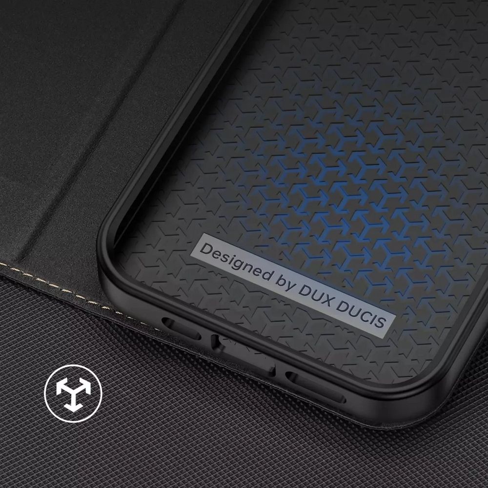 DUX DUCIS wallet case SKIN X2 for IPHONE 14 Plus black