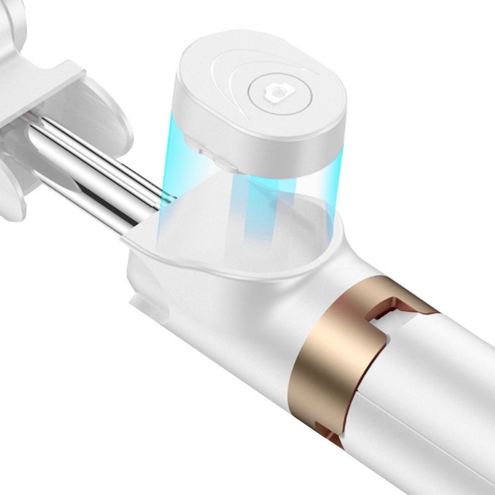 Selfie stick with wireless remote control tripod with LED SSTR-20 white