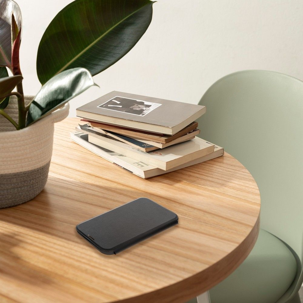 SMART MAG Book case compatible with MagSafe for IPHONE 12 Pro black