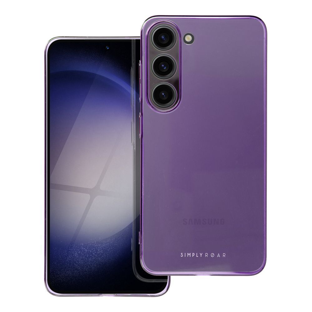 ROAR case PURE SIMPLE FIT for SAMSUNG S24 / S25 purple