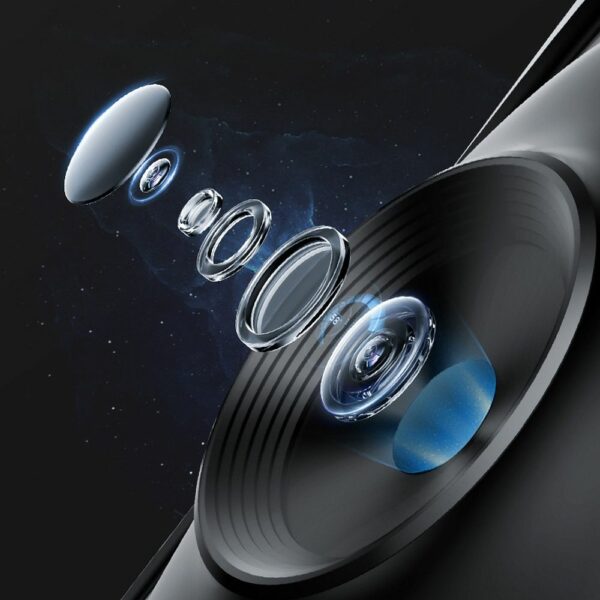Inteligent selfie with face recognition tracking and gesture recognition P1 black
