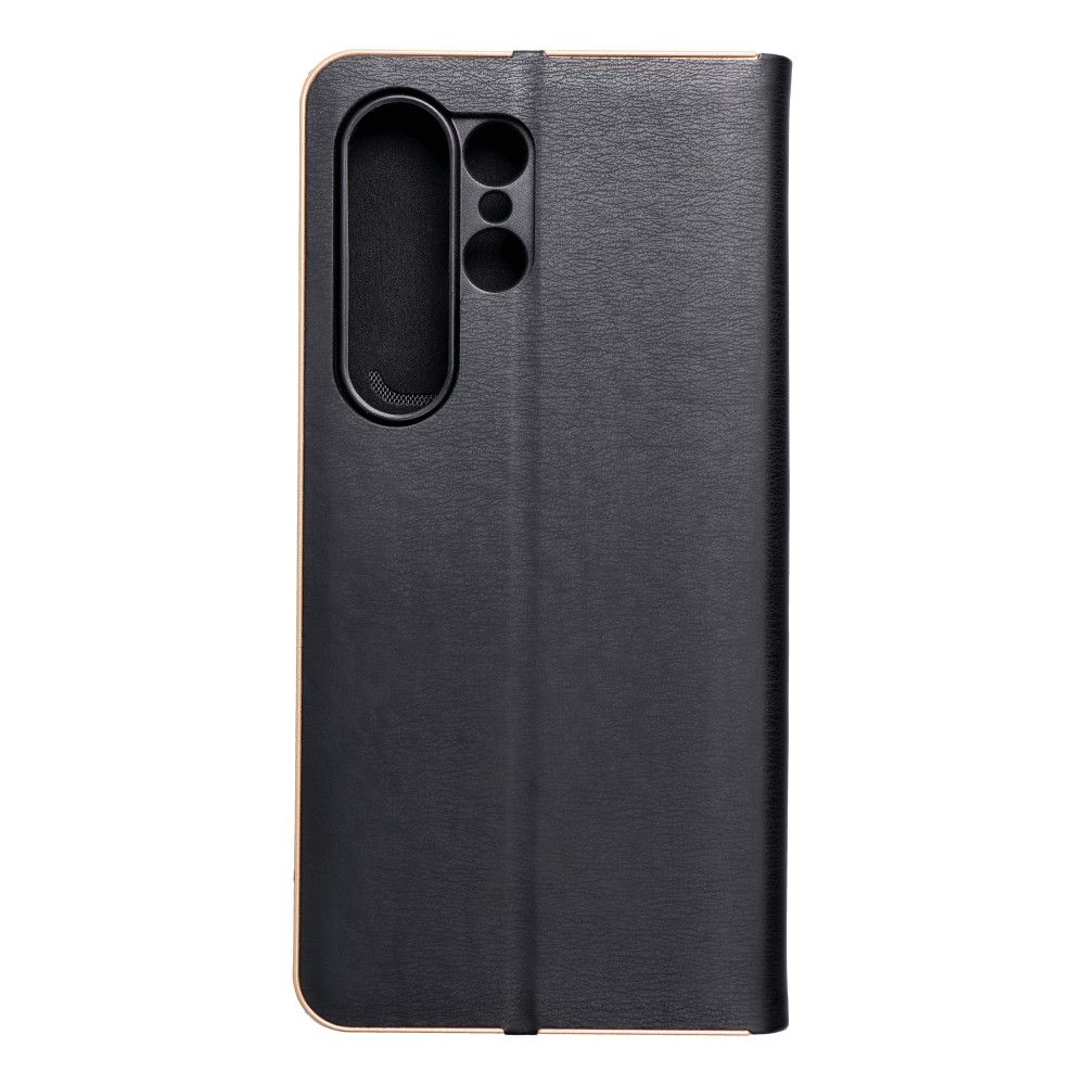 4556351da86989a0c073968860b23e20 LUNA Book Gold for SAMSUNG S24 Ultra black