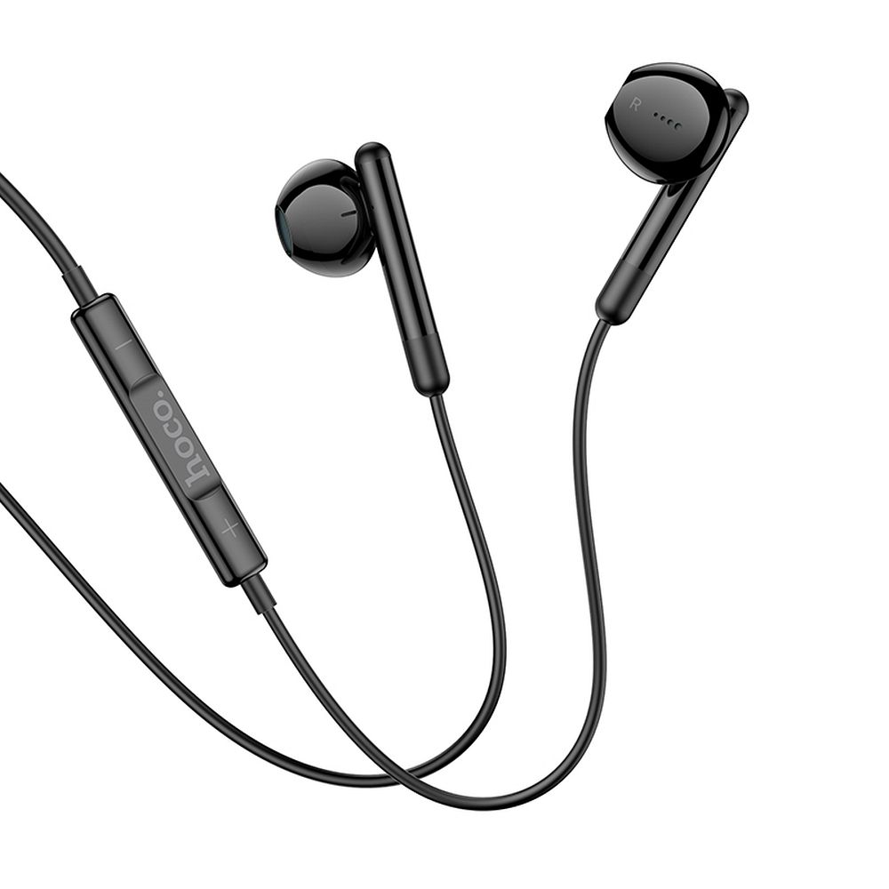 HOCO wire earphones Type C with microphone M93 black