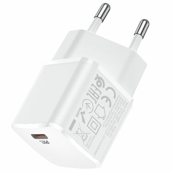 HOCO travel charger Type C PD 20W N10 white