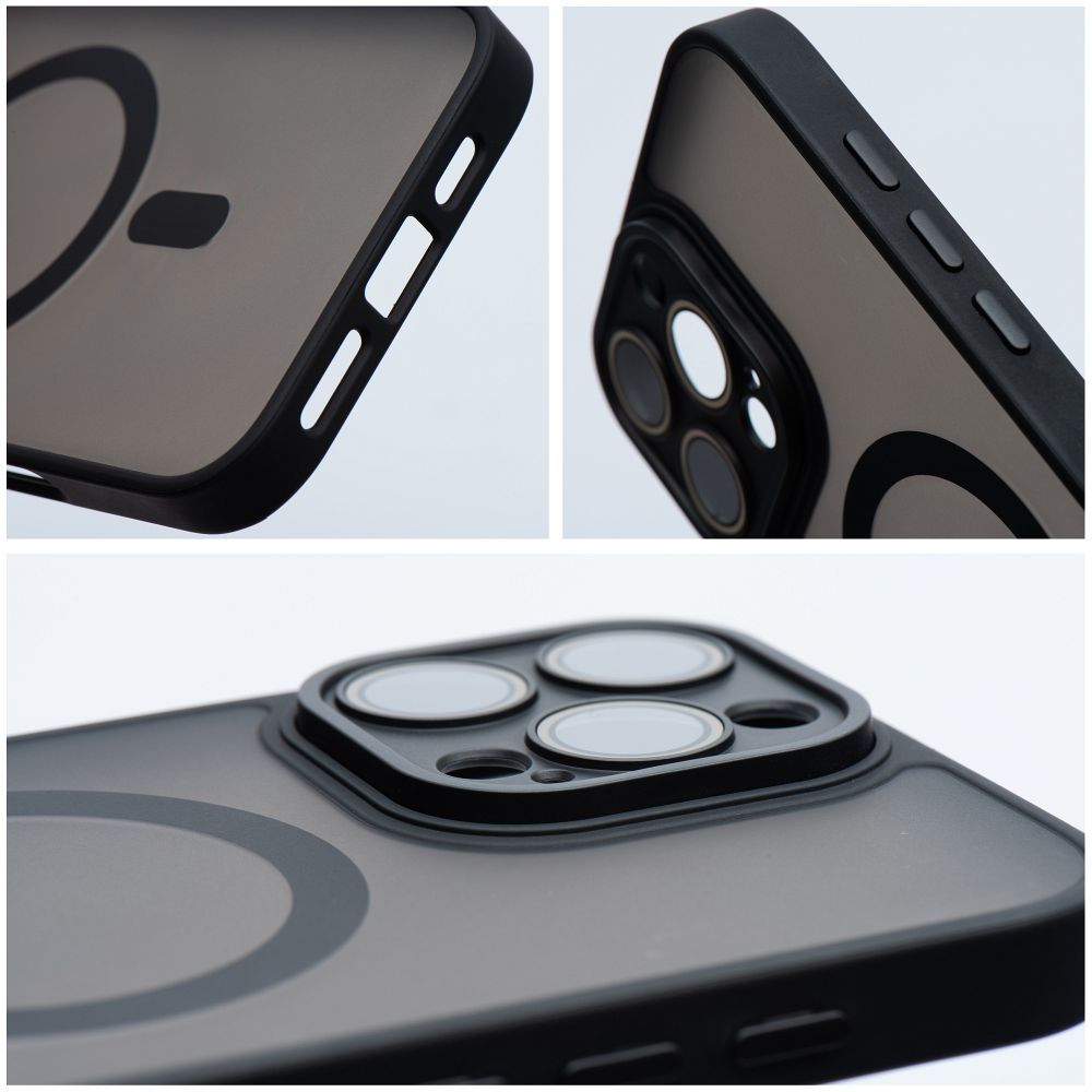 VARIETE MAG COVER Case compatible with MagSafe for IPHONE 14 PRO black