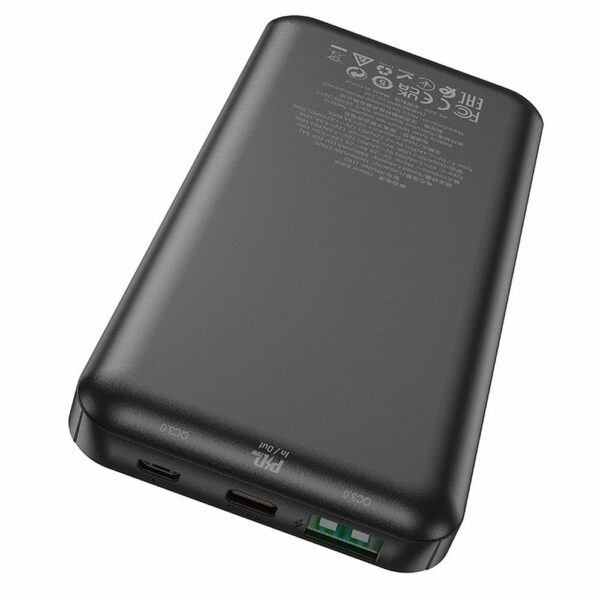 HOCO powerbank 10000 mAh PD QC3.0 3A 20W J102 black