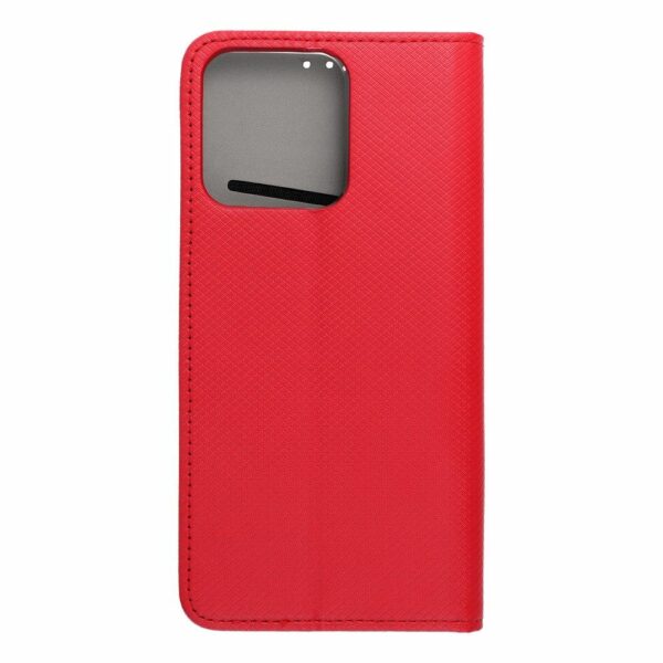 SMART CASE Book for REALME NOTE 50 red