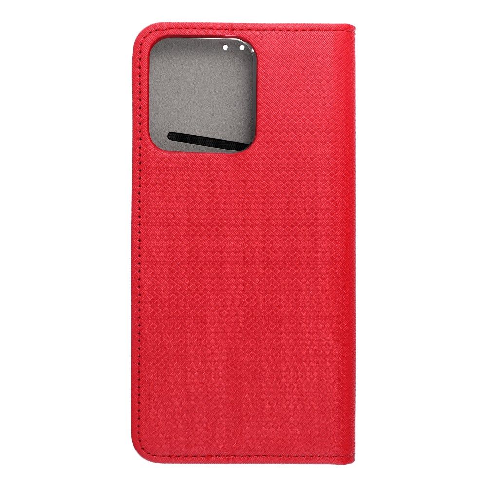 SMART CASE Book for REALME NOTE 50 red