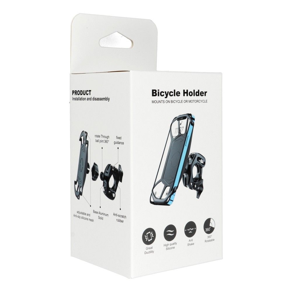 Bike phone holder PREMIUM for handlebars X1S-MB01 black