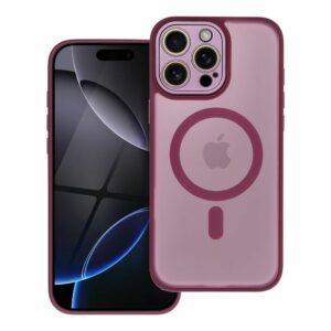 VARIETE MAG COVER Case compatible with MagSafe for IPHONE 16 purple