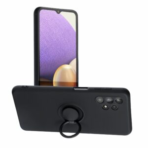 SILICONE RING case for SAMSUNG A53 5G black