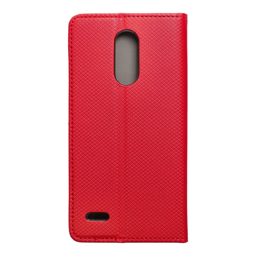 SMART CASE Book for LG K10 2017 red