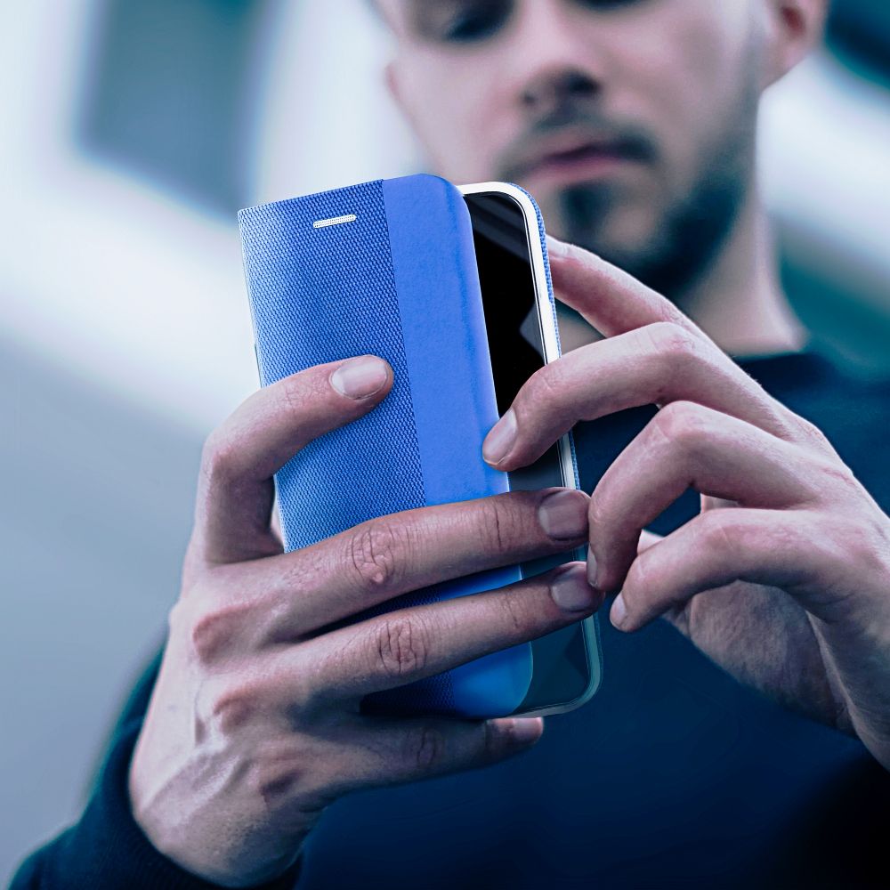 SENSITIVE Book case for XIAOMI Redmi Note 14 5G light blue