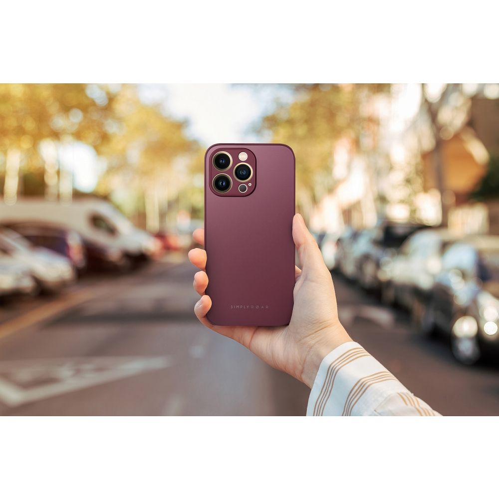 ROAR case MATTE GLASS for IPHONE 14 Plus claret
