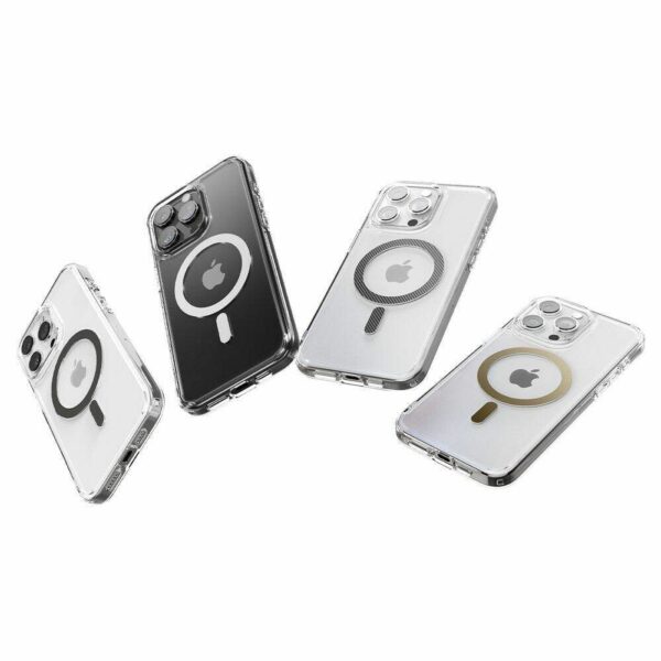 SPIGEN case ULTRA HYBRID MAG compatible with MagSafe for IPHONE 16 Pro Max graphite