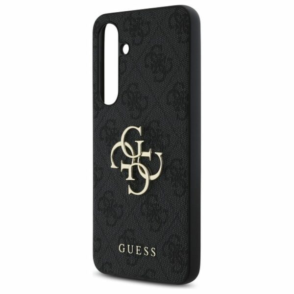 GUESS case for SAMSUNG S24 FE GUHCS24FE4GMGGR (HC PU 4G Big Metal Logo) grey