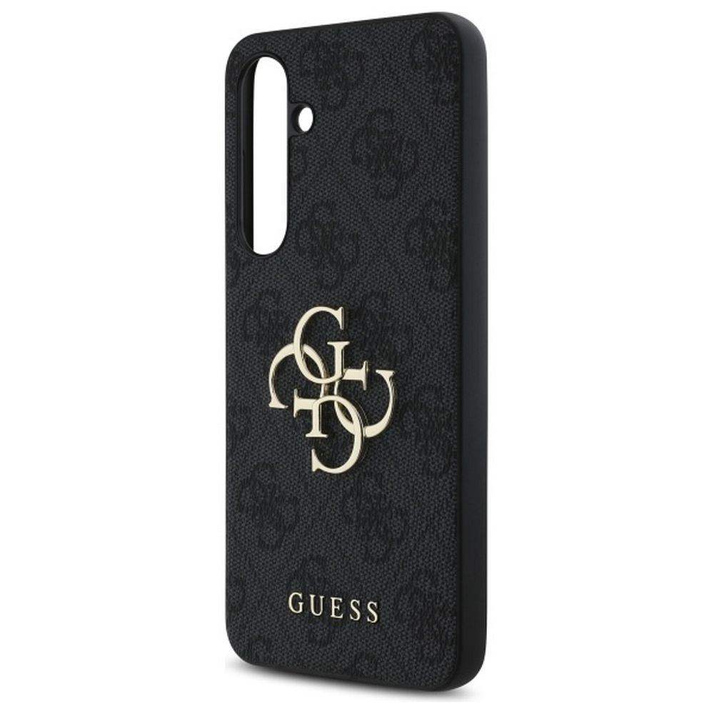 GUESS case for SAMSUNG S24 FE GUHCS24FE4GMGGR (HC PU 4G Big Metal Logo) grey