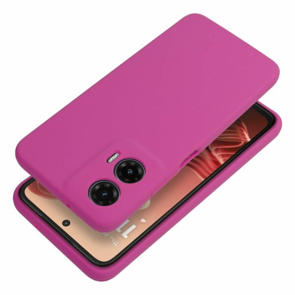 Case SILICONE 2mm for MOTOROLA G35 5G pink