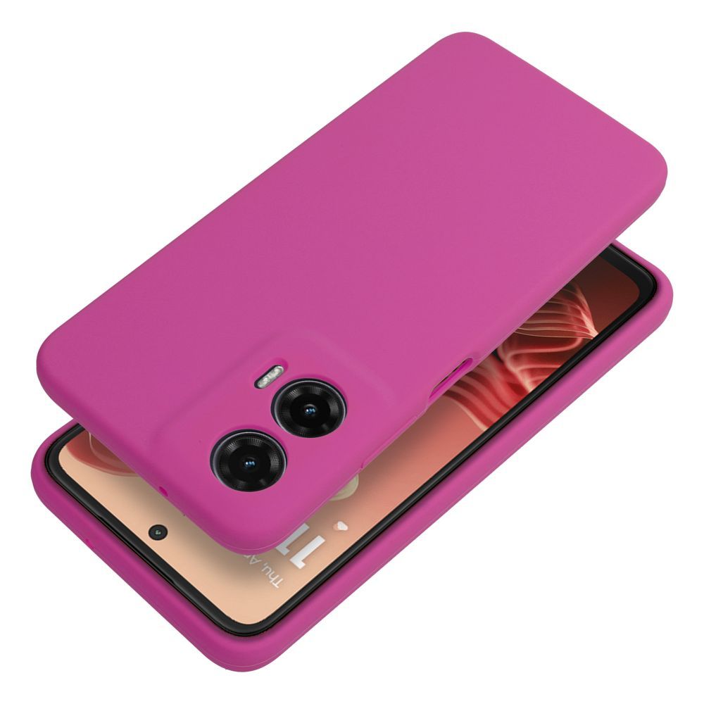 Case SILICONE 2mm for MOTOROLA G35 5G pink