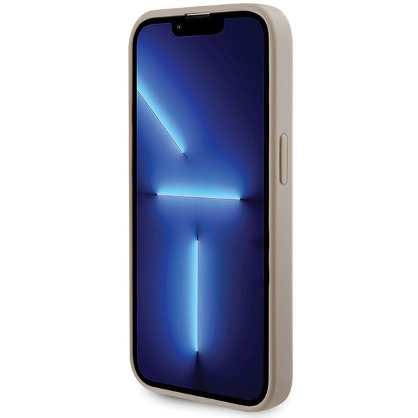 GUESS case for IPHONE 15 Pro GUHCP15LPS4DGPD (Strass Metal Logo) gold