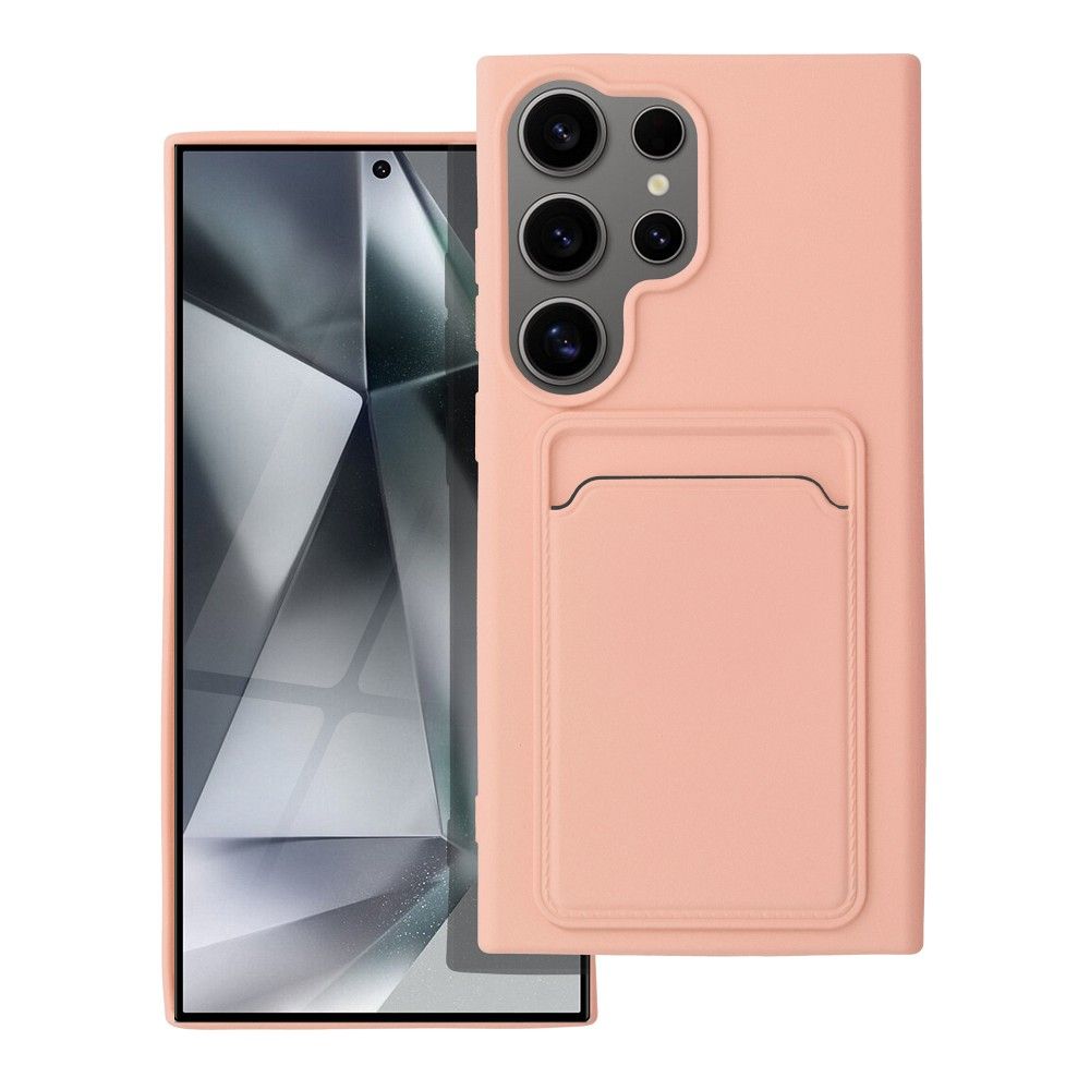 CARD case for SAMSUNG S24 Ultra pink