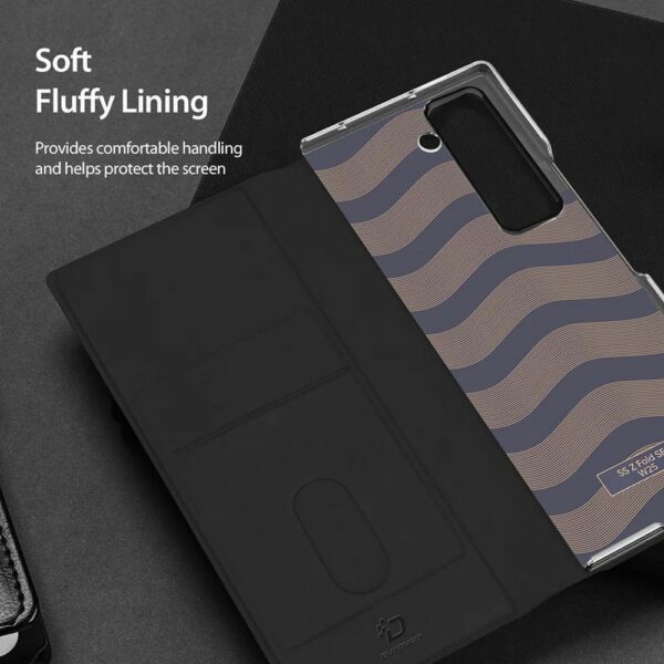 DUX DUCIS case BRIL with pen holder for SAMSUNG Z Fold SE/W25 black