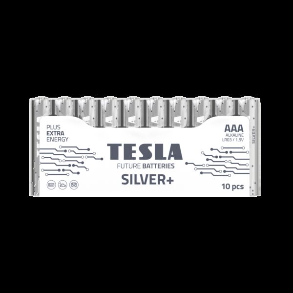 TESLA alkaline battery R6 (AA) SILVER+ [10x72] 10 pcs