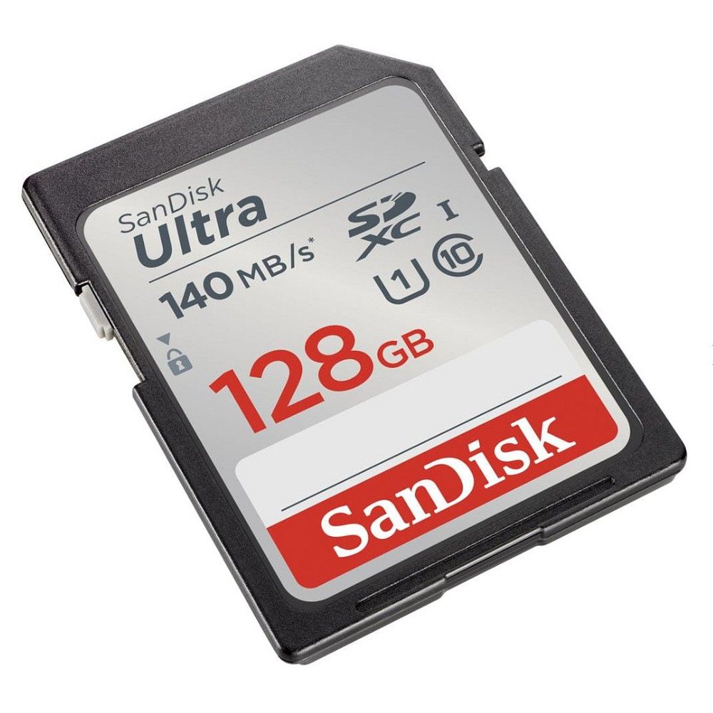 SANDISK memory card ULTRA SDXC 128GB 140MB/s