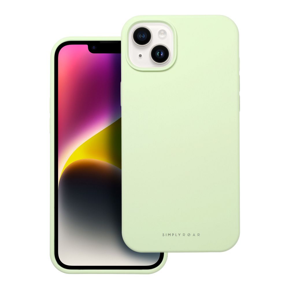 ROAR case CLOUD SKIN for IPHONE 14 Plus Light green