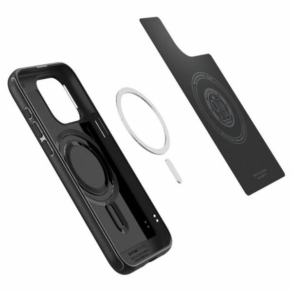 SPIGEN case MAG ARMOR compatible with MagSafe for IPHONE 15 Pro Max matte black