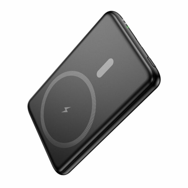 HOCO powerbank 5000 mAh ultra-thin compatible with MagSafe PD QC 2A 20W J140A black