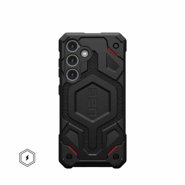 UAG Urban Armor Gear case MONARCH PRO with built-in magnet for SAMSUNG S24 5G kevlar black