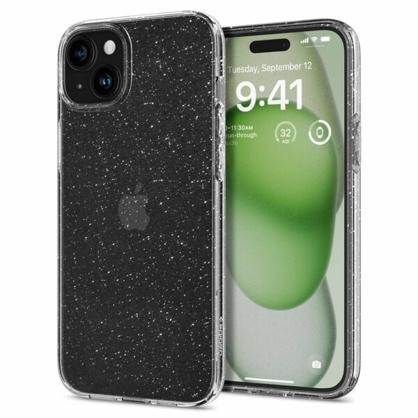 SPIGEN case LIQUID CRYSTAL for IPHONE 15 Plus glitter crystal