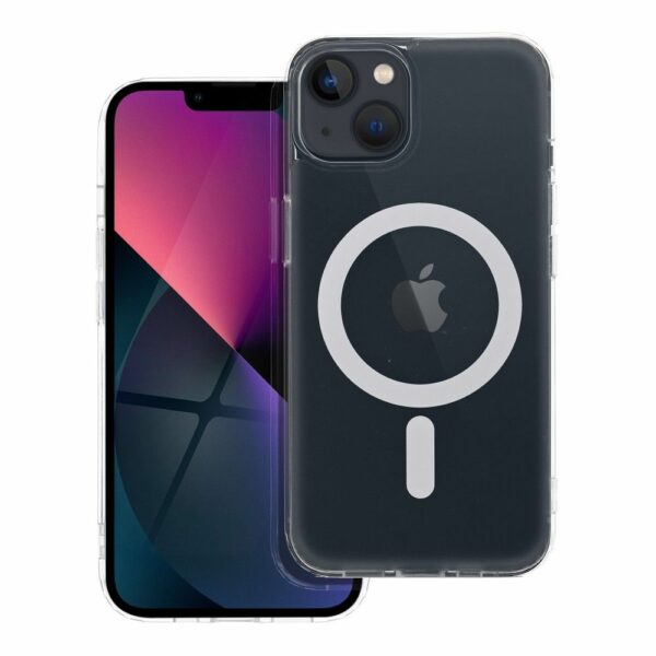 FROST MAG COVER case compatible with MagSafe for IPHONE 13 transparent