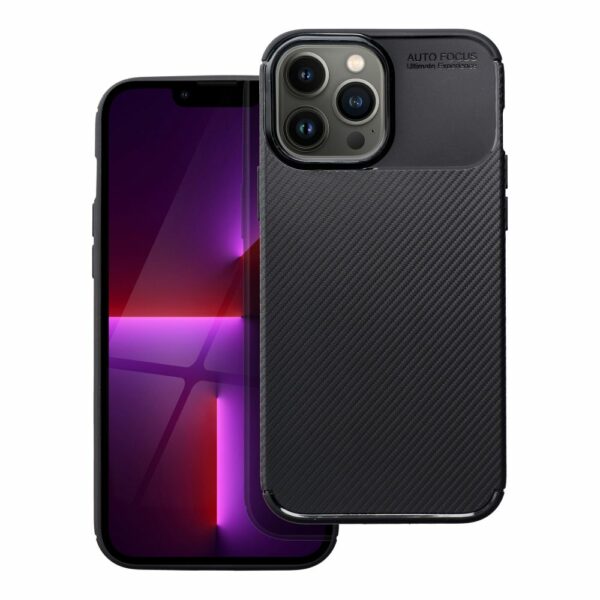 Case CARBON PREMIUM for IPHONE 13 Pro Max black