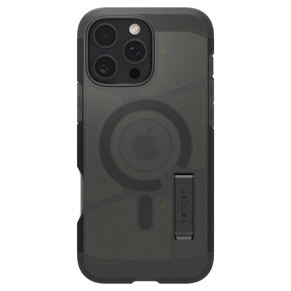 SPIGEN case TOUGH ARMOR MAG compatible with MagSafe for IPHONE 16 Pro Max frost black