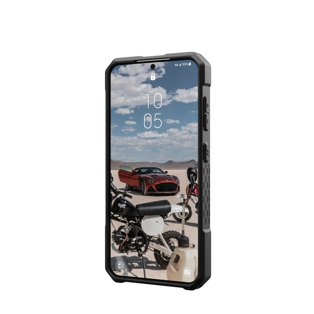 UAG Urban Armor Gear case MONARCH for SAMSUNG S24 5G kevlar black