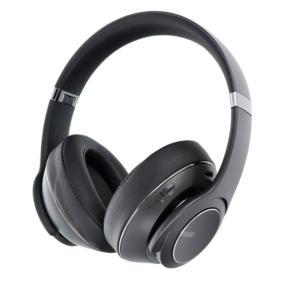 DOQAUS wireless headphones bluetooth VOGUE 9 2in1 black