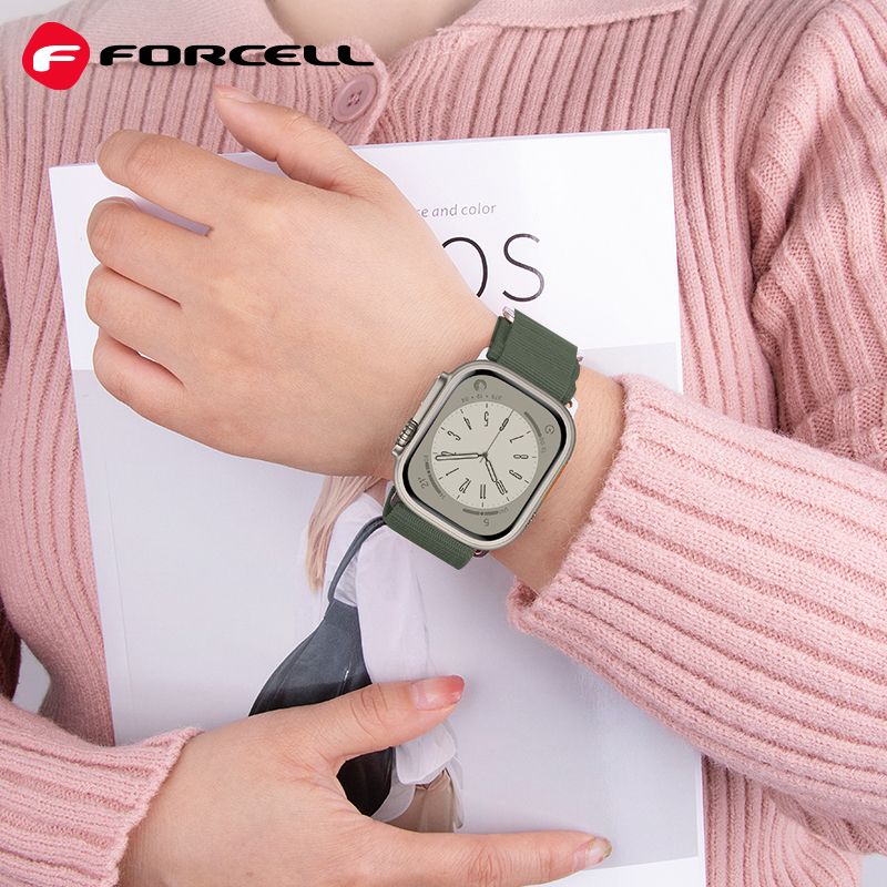 FORCELL F-DESIGN FA13 strap for APPLE Watch 38 / 40 / 41 mm green