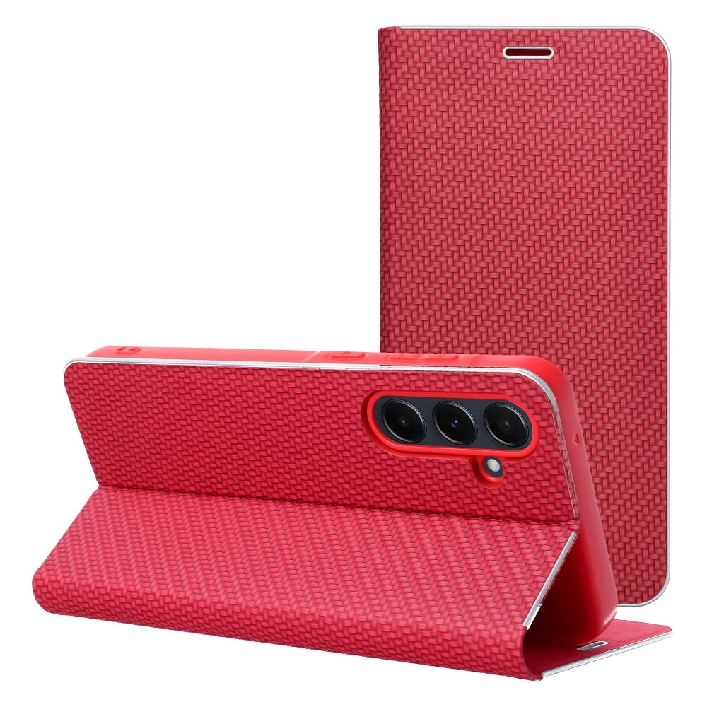 4d390da21d576407551be34dcd86edbc LUNA Book Carbon for HUAWEI P30 Lite red