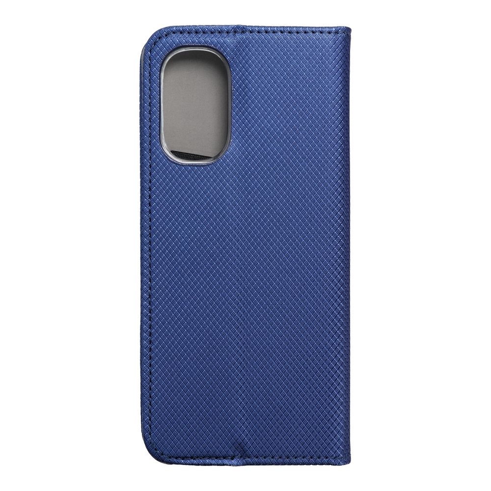 SMART CASE Book for MOTOROLA G62 navy