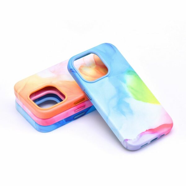 LEATHER MAG COVER case for IPHONE 11 Pro color splash