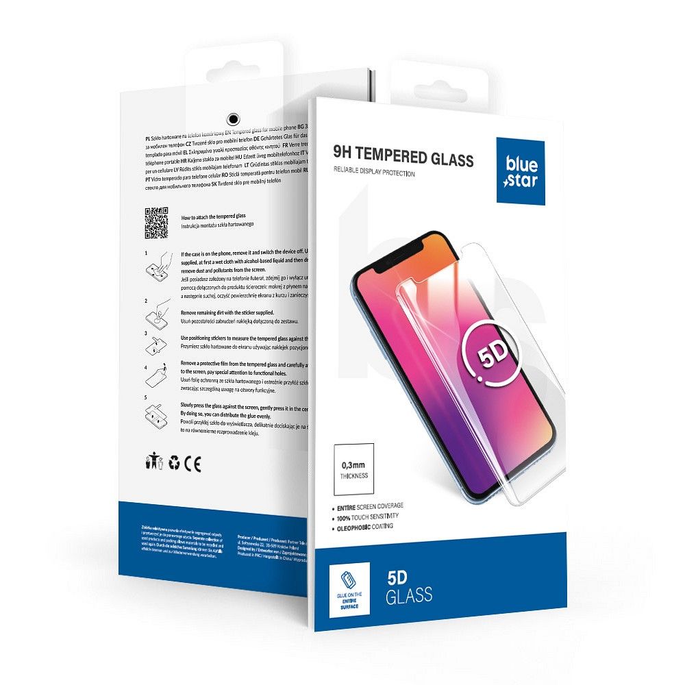 4e9477933ed6e8e58aa6dc6a2794c6d5 Tempered Glass Blue Star - HUA P30 Pro (full glue/small size) - black Tempered Glass Blue Star