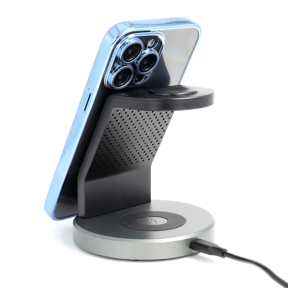 ELECTRO MAG COVER case compatible with MagSafe for SAMSUNG S25 Edge blue